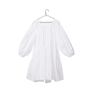 Choix-Future-Primitive-Mini-Mumtaz-White-Poplin-Dress