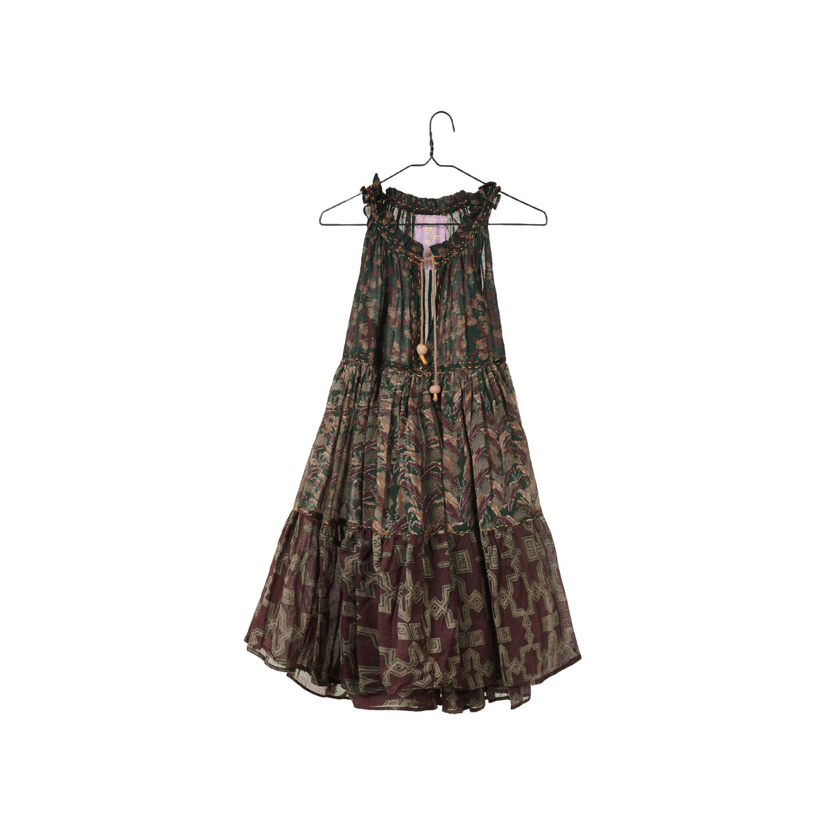Yvonne S. Mini Sleeveless Hippy Dress