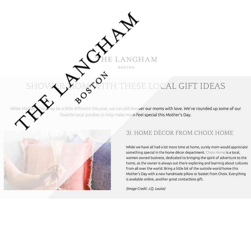 The Langham Hotel, Mother's Day Gifts, May 2020