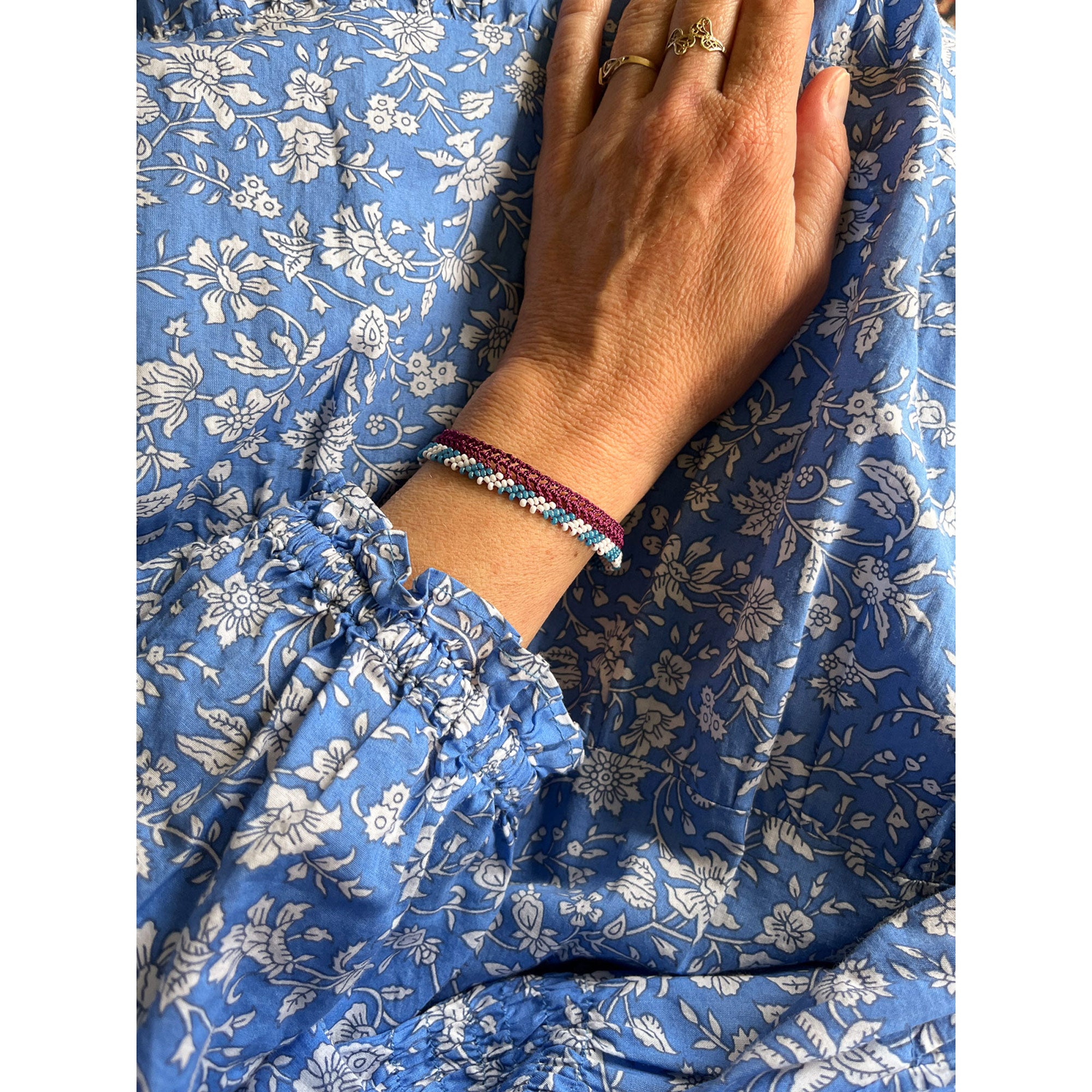bracelet on wrist