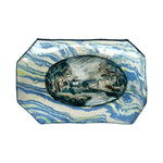 front of tray 