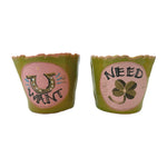 front of cachepots