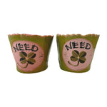 front of cachepots