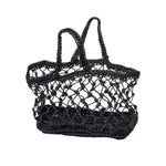 Maria-La-Rosa-Leather-Net-Bag-Black