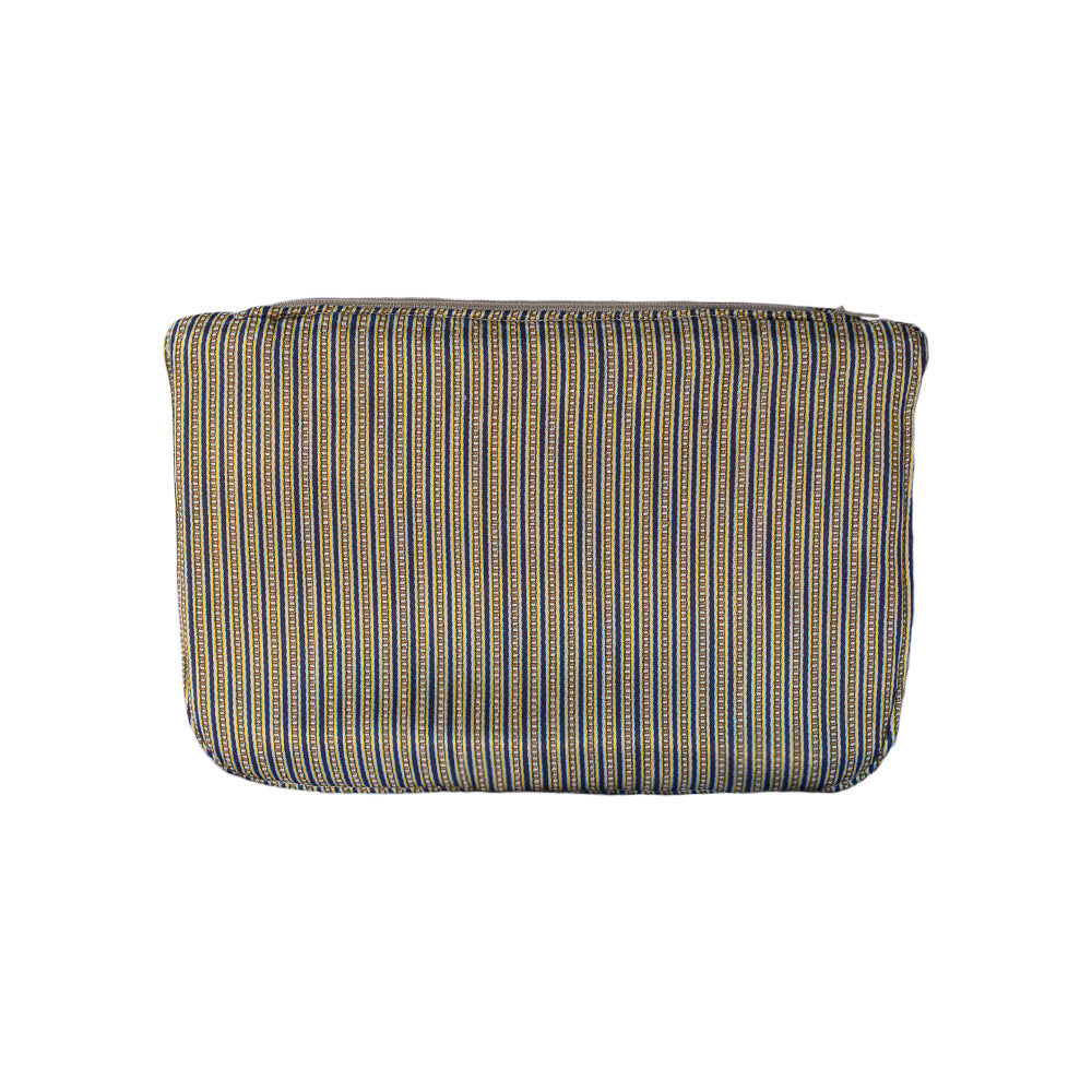 front of pouch