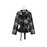 PLM-Cake-Plaid-Jacket-black-white-front