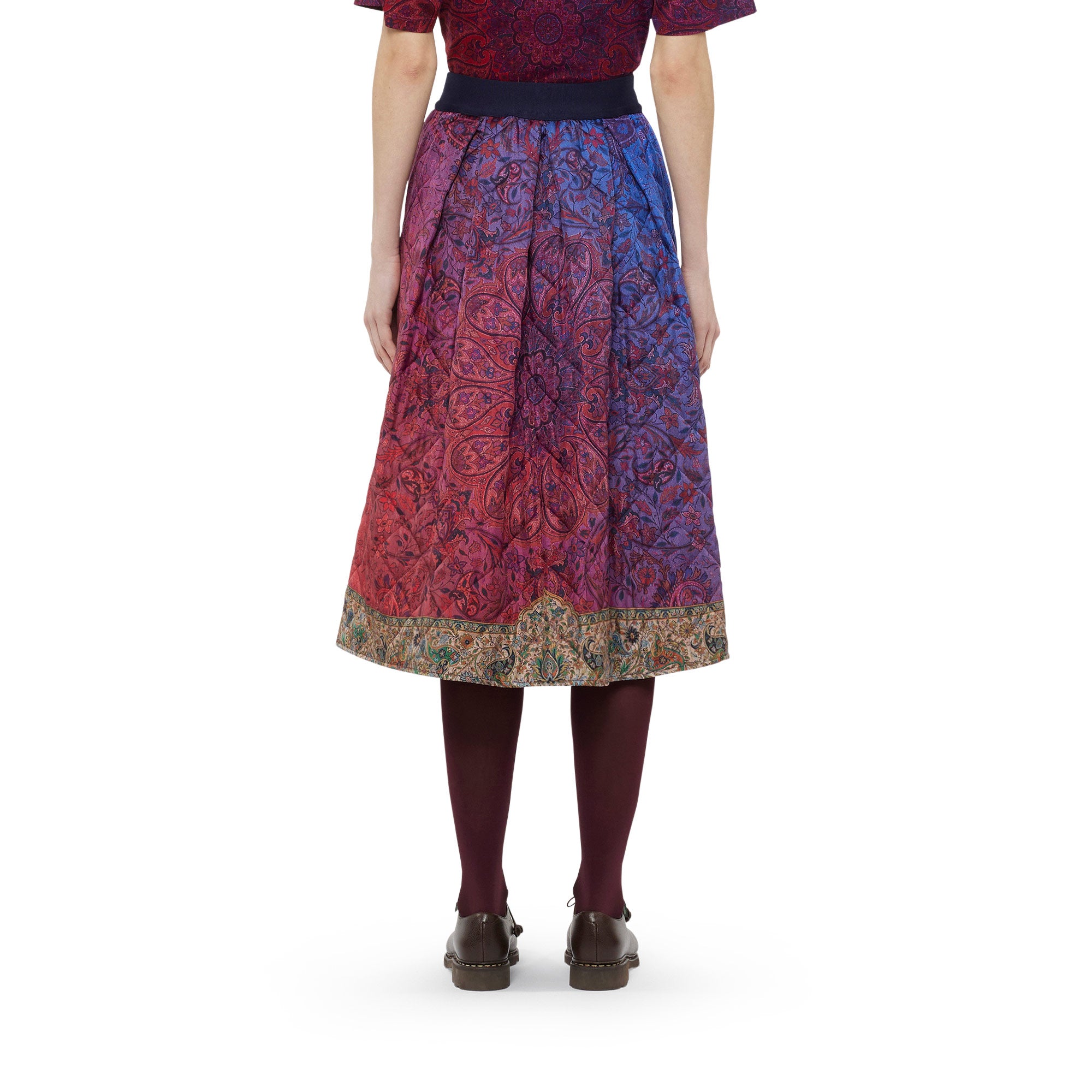 PLM-Trapuntata-skirt-quilted-model-back