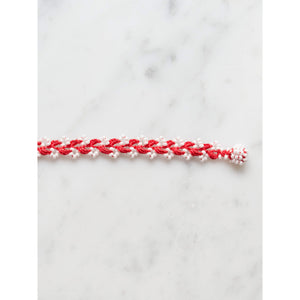 side of bracelet laid flat