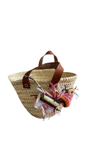 bag charm on bag