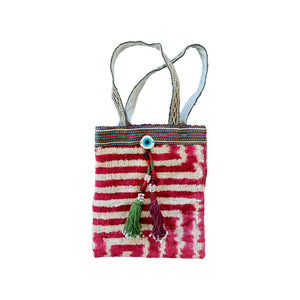 front of bag