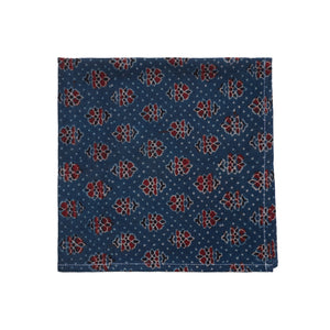 choix-napkin-blue-lotus-half-fold