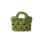Bianca Lamé Micro Bag - Chartreuse