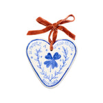 Porcelain Pendant - Bonne Chance
