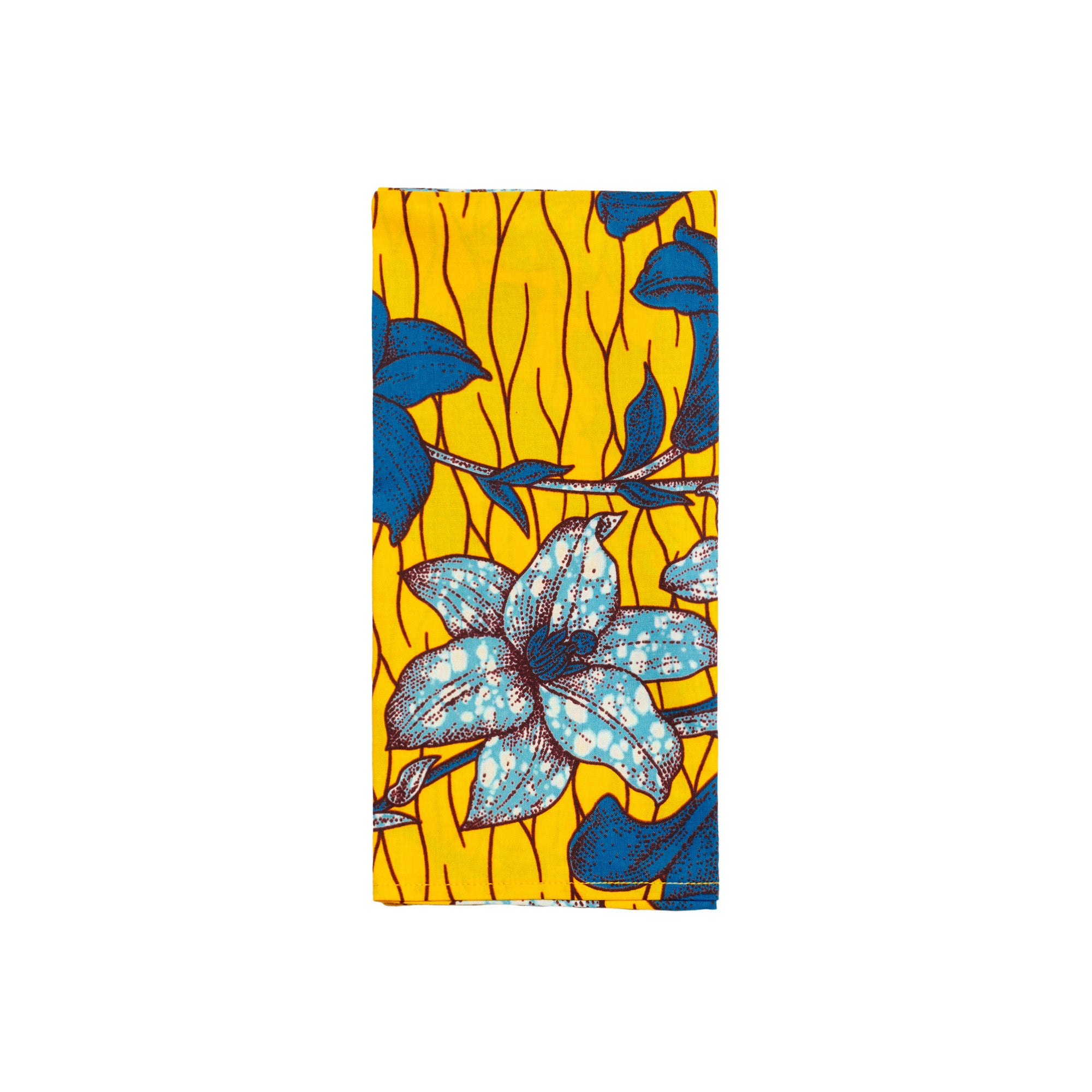 pepela-napkin-yellow-turquoise-fold