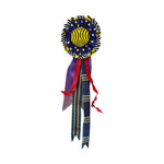 front of rosette