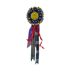 front of rosette