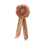 front of rosette
