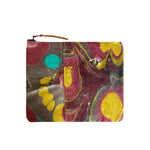front of pouch