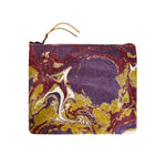 front of pouch