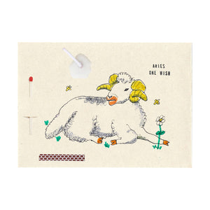 front of card
