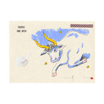 front of card