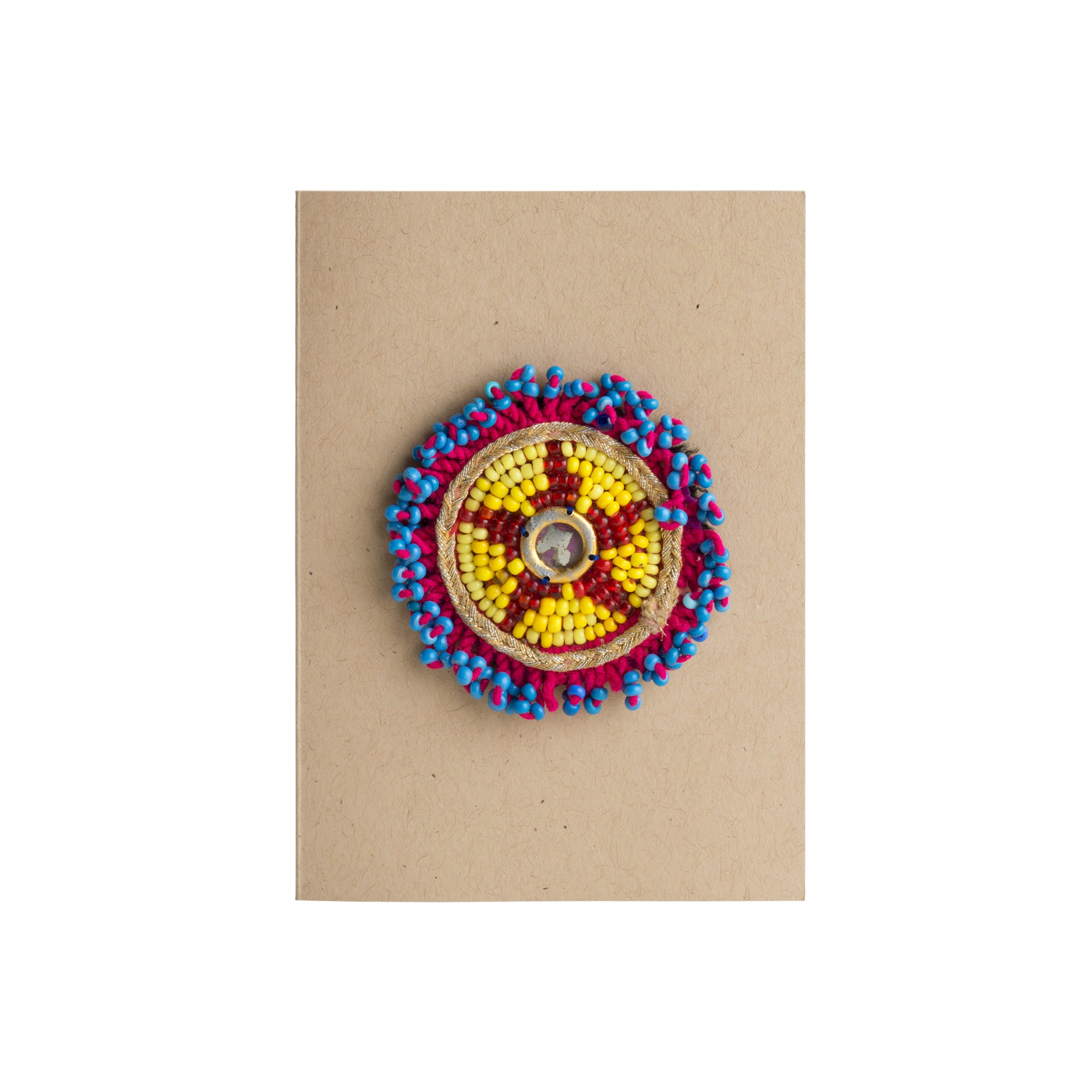 Afghani Dress Flower Card