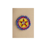 Afghani Dress Flower Card