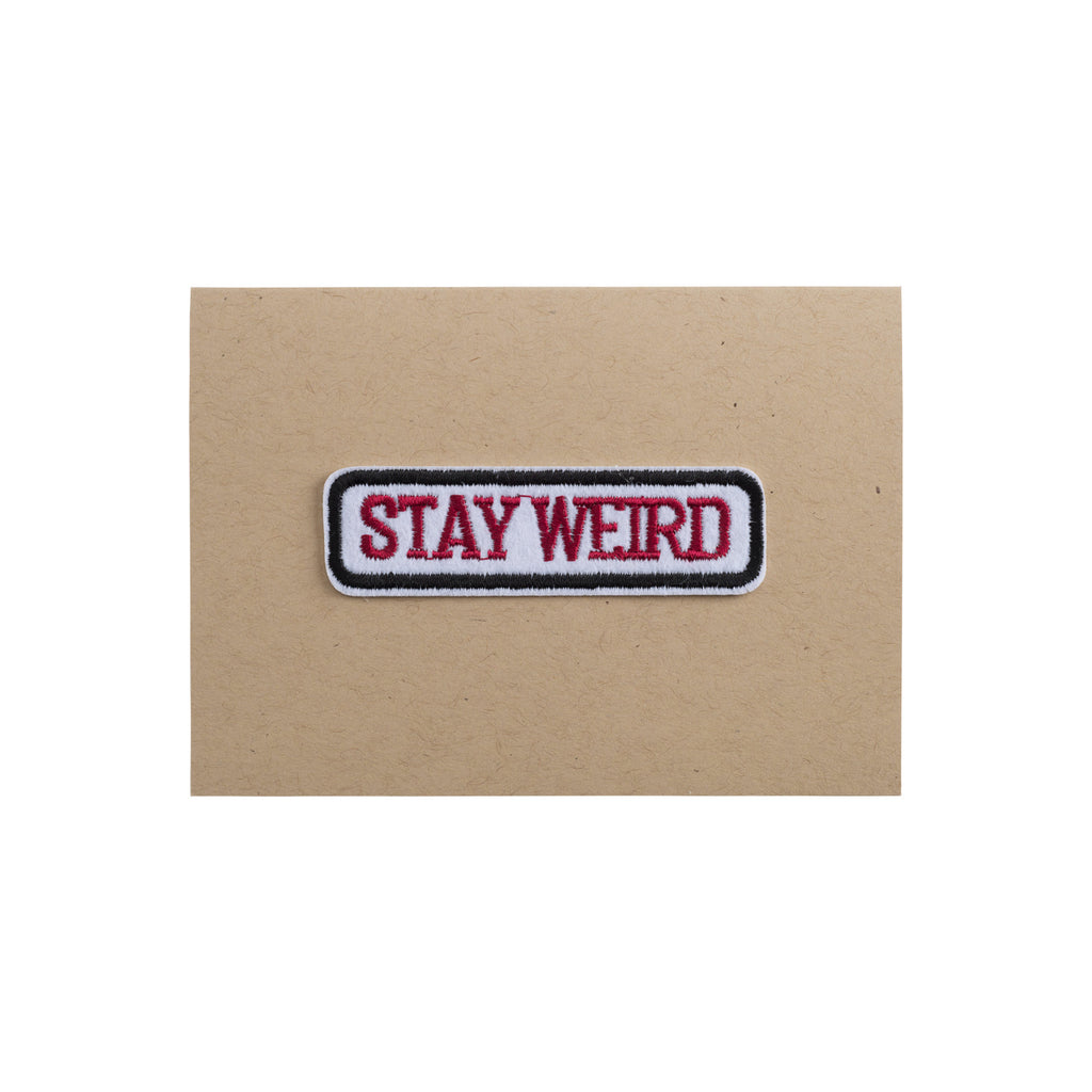 Stay Weird Card - 4Bar