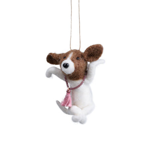 Yoga Dog Ornament