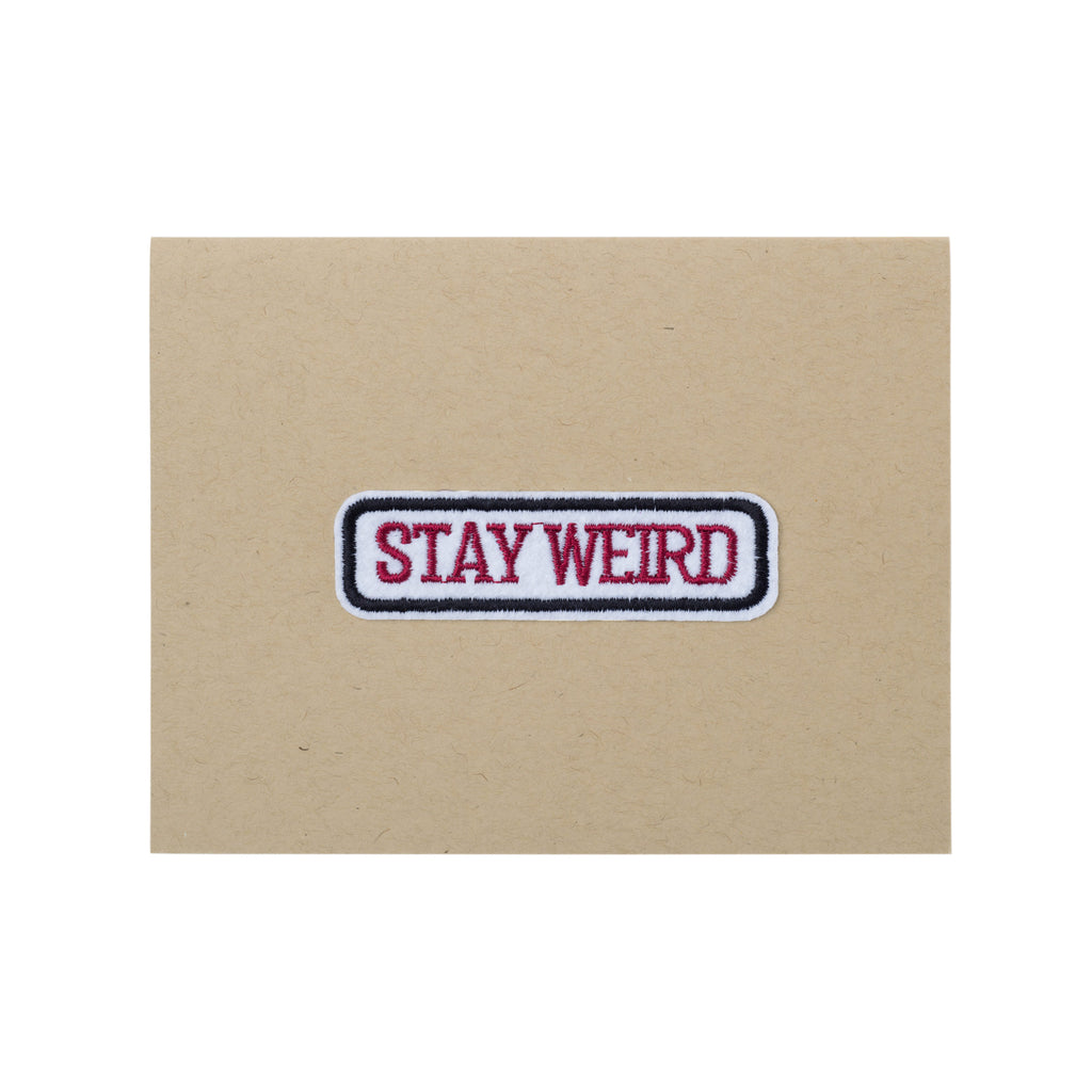 Stay Weird Card - A2