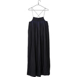 Maira Dress - Black + Navy
