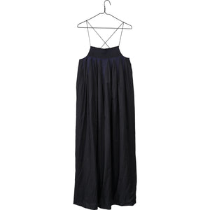 Maira Dress - Black + Navy
