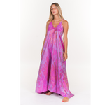 Beltepa_ciringuito_dress_purple_pink_ikat_modeled