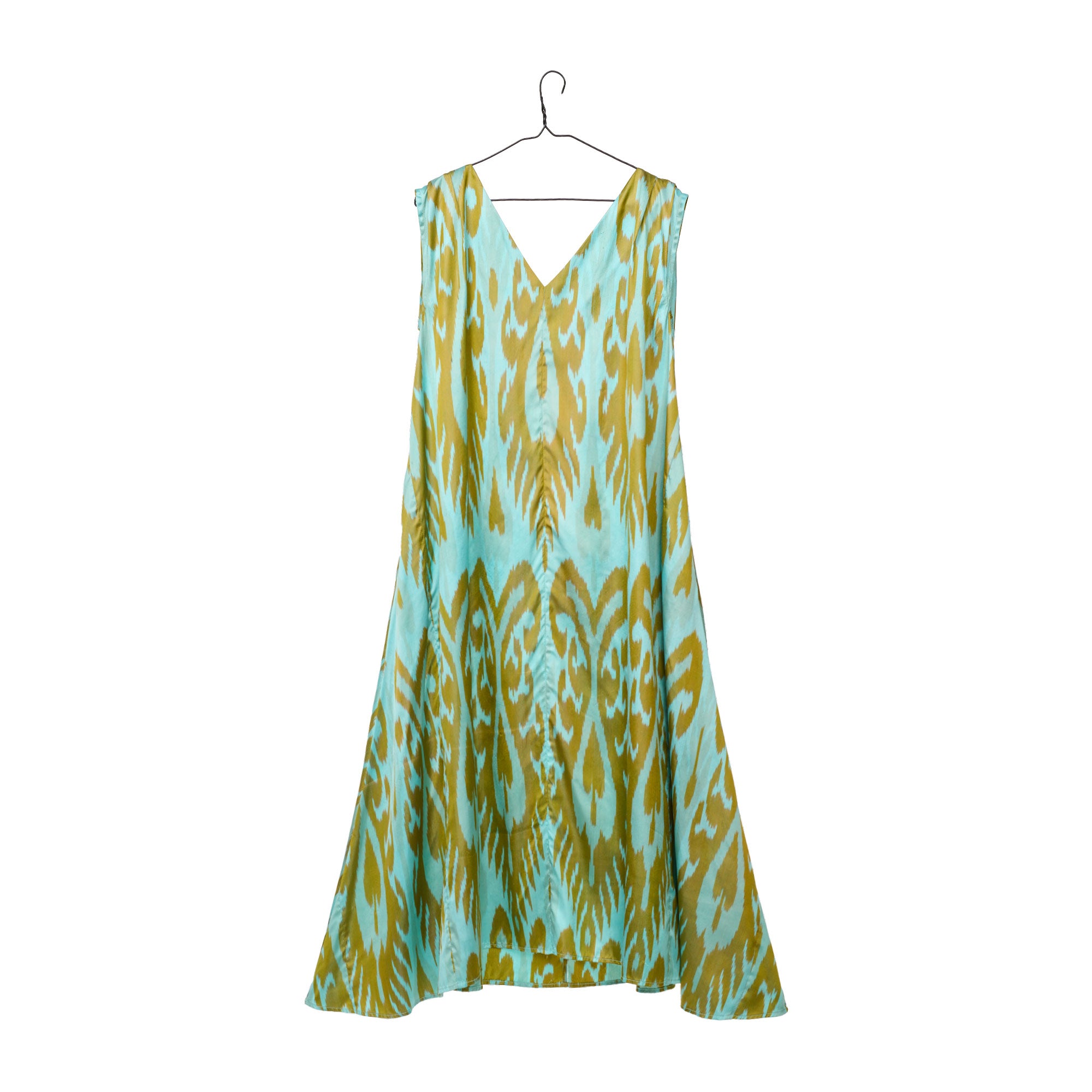 Beltepa_Silk_Ikat_dress_blue