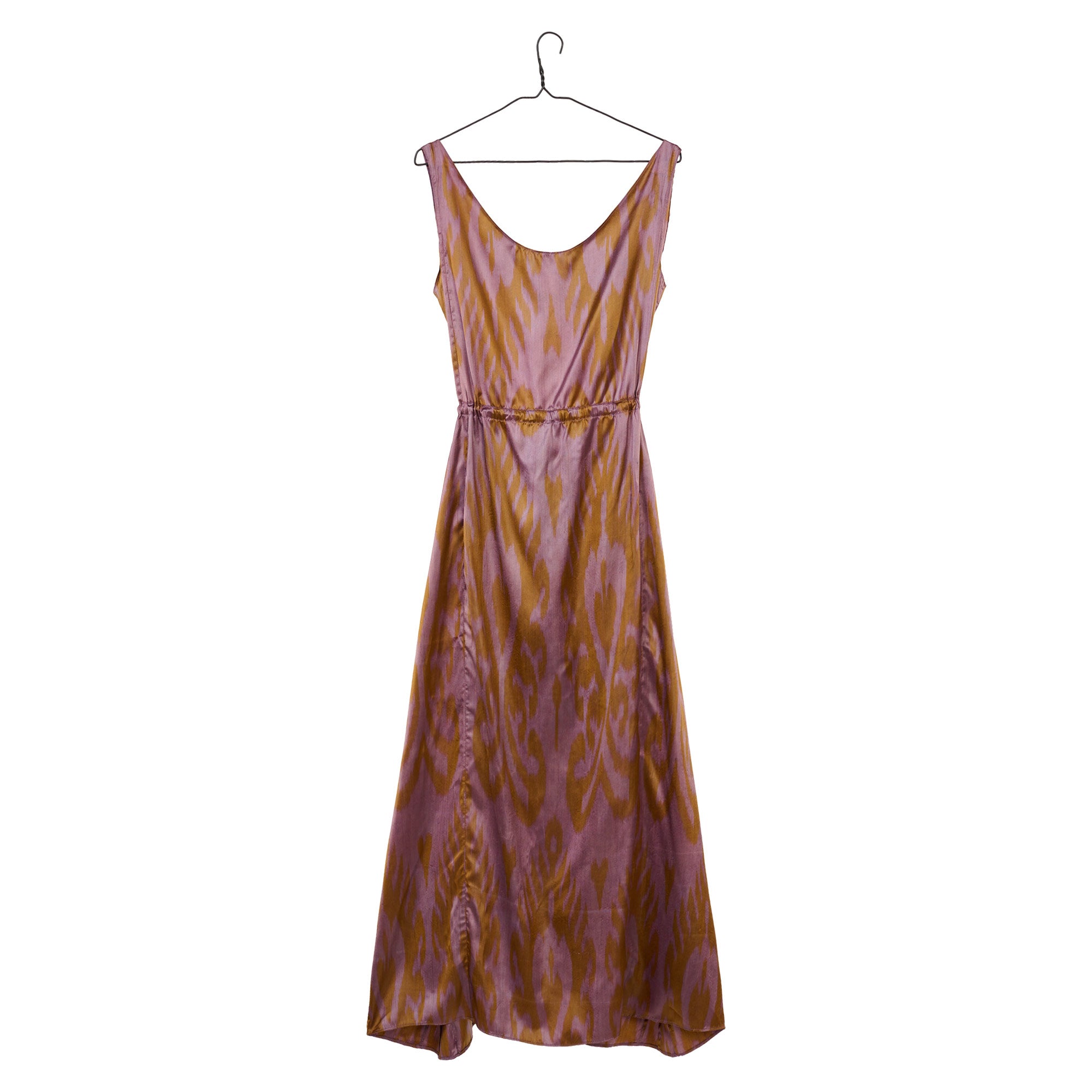 Beltepa Esme Ikat Dress - Purple Gold Choix Beltepa Esme Ikat Dress - Purple Gold Choix