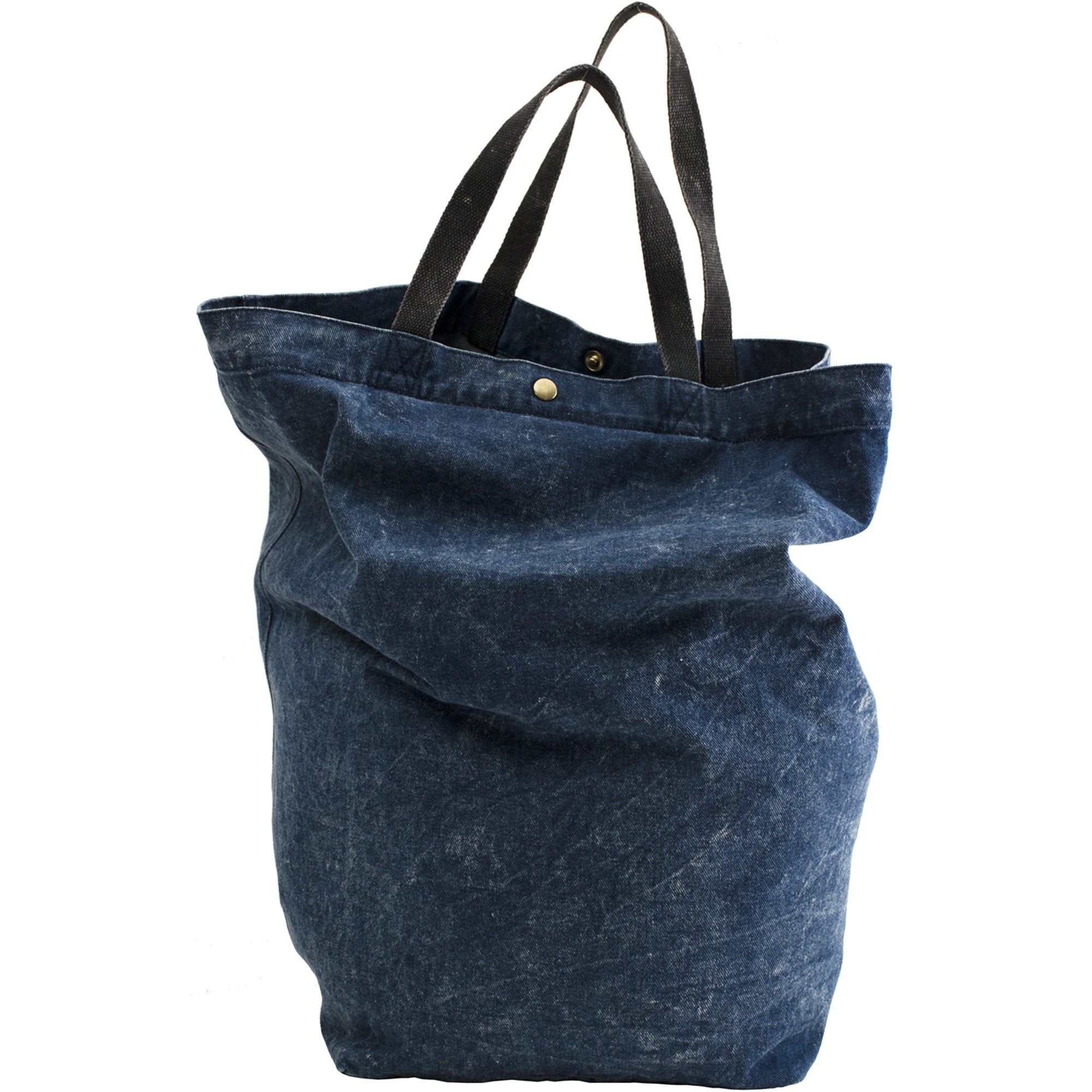 Stonewashed Denim Tote