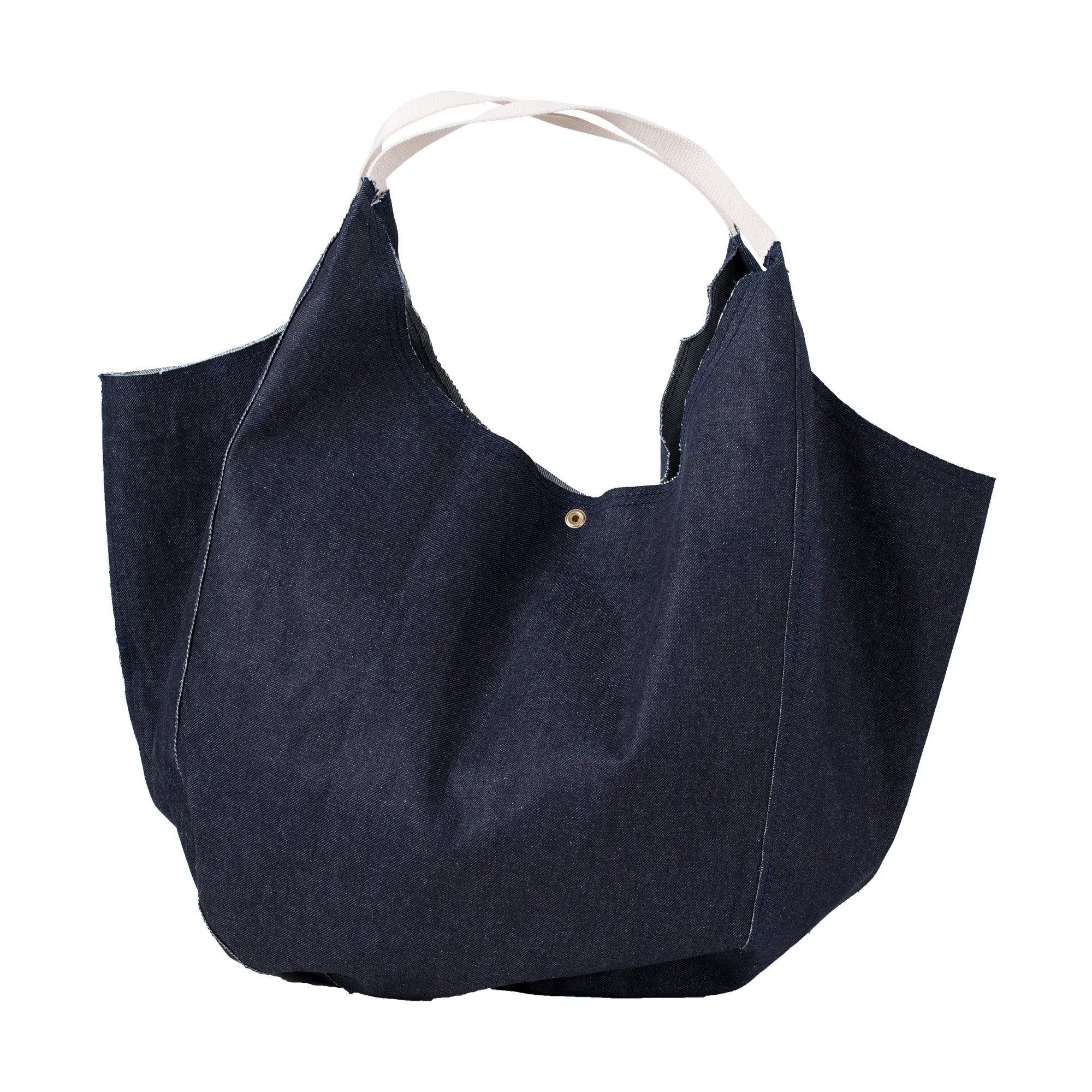 Unfinished Denim Bag