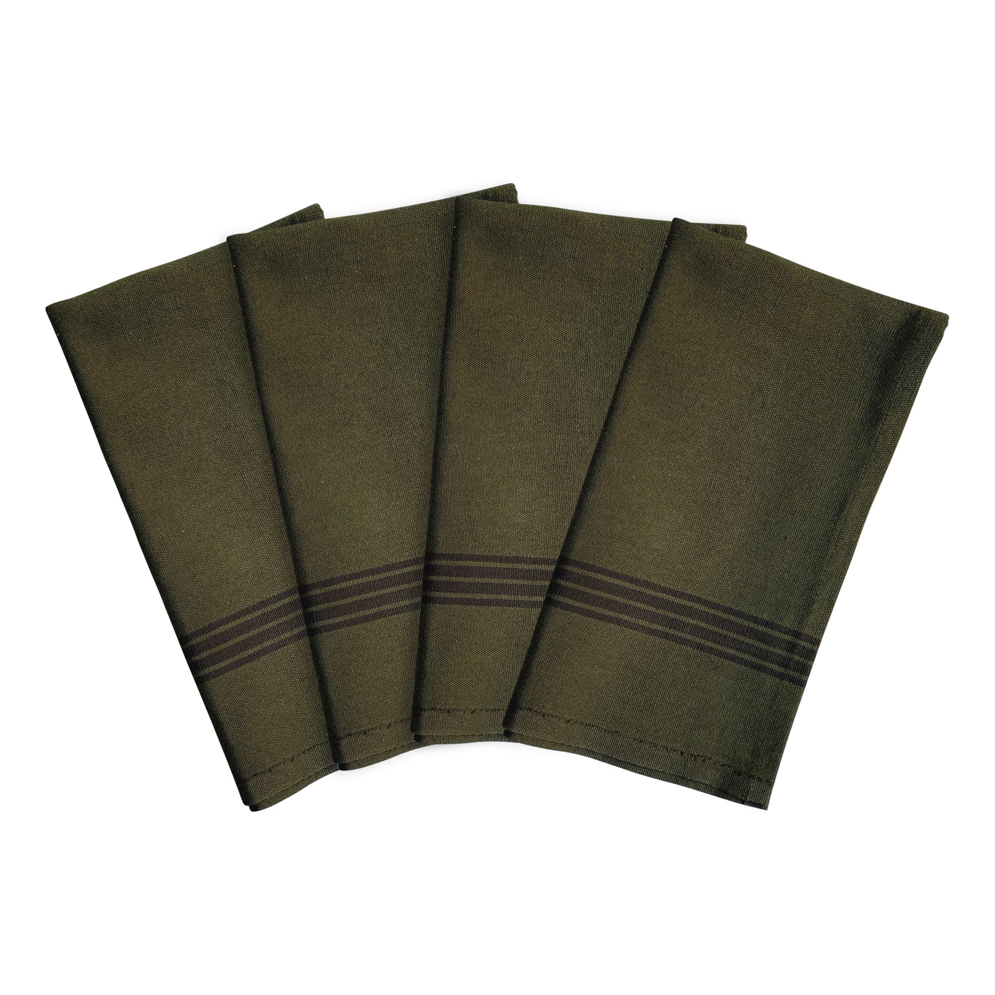 Choix Charvet Napkin - Moss