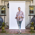 Zadie Shirt - Orange Poppy