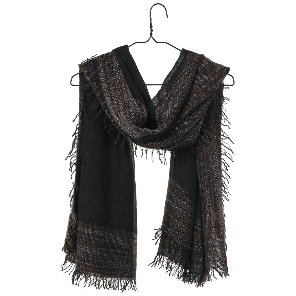 Leonor Scarf - Charcoal
