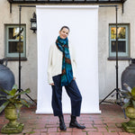 Whipped Coil Threaded Scarf