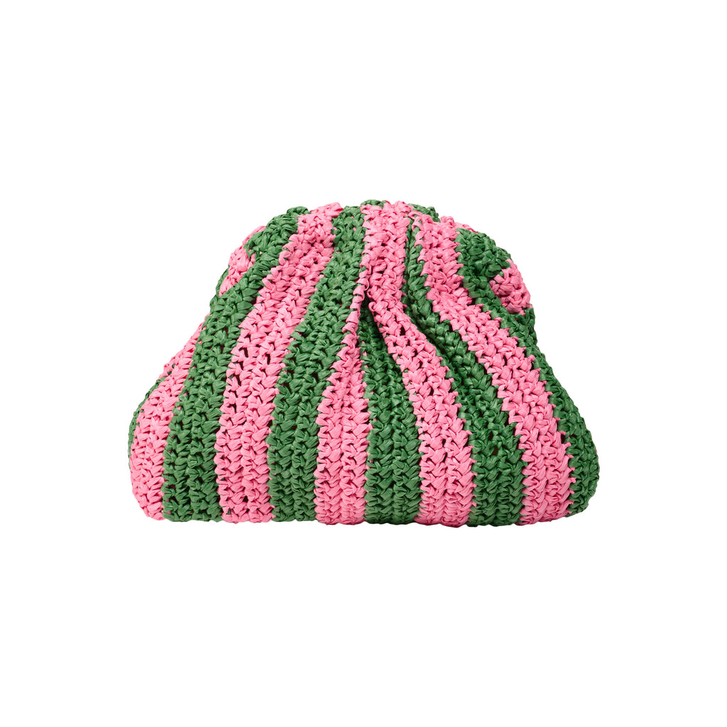 Maria_La_Rosa_Mini_Game_Clutch_Pink_Green