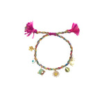 Soleil Bracelet - Rose + Green + Blue