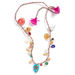 Gris Gris Necklace - Onyx Blue