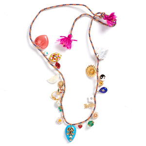 Gris Gris Necklace - Onyx Blue