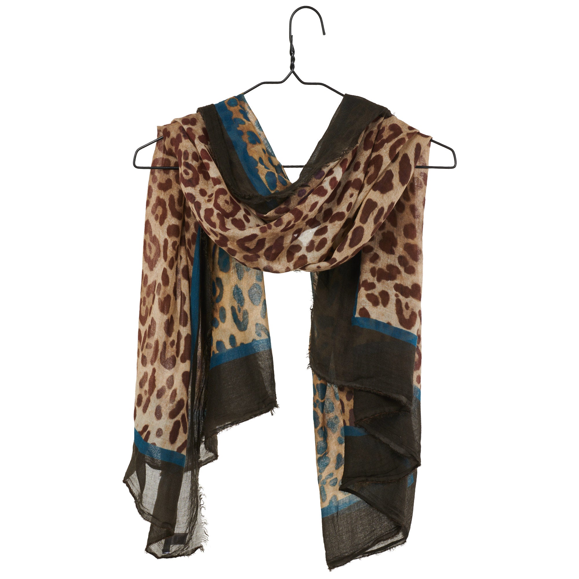 Lina Leopard Scarf