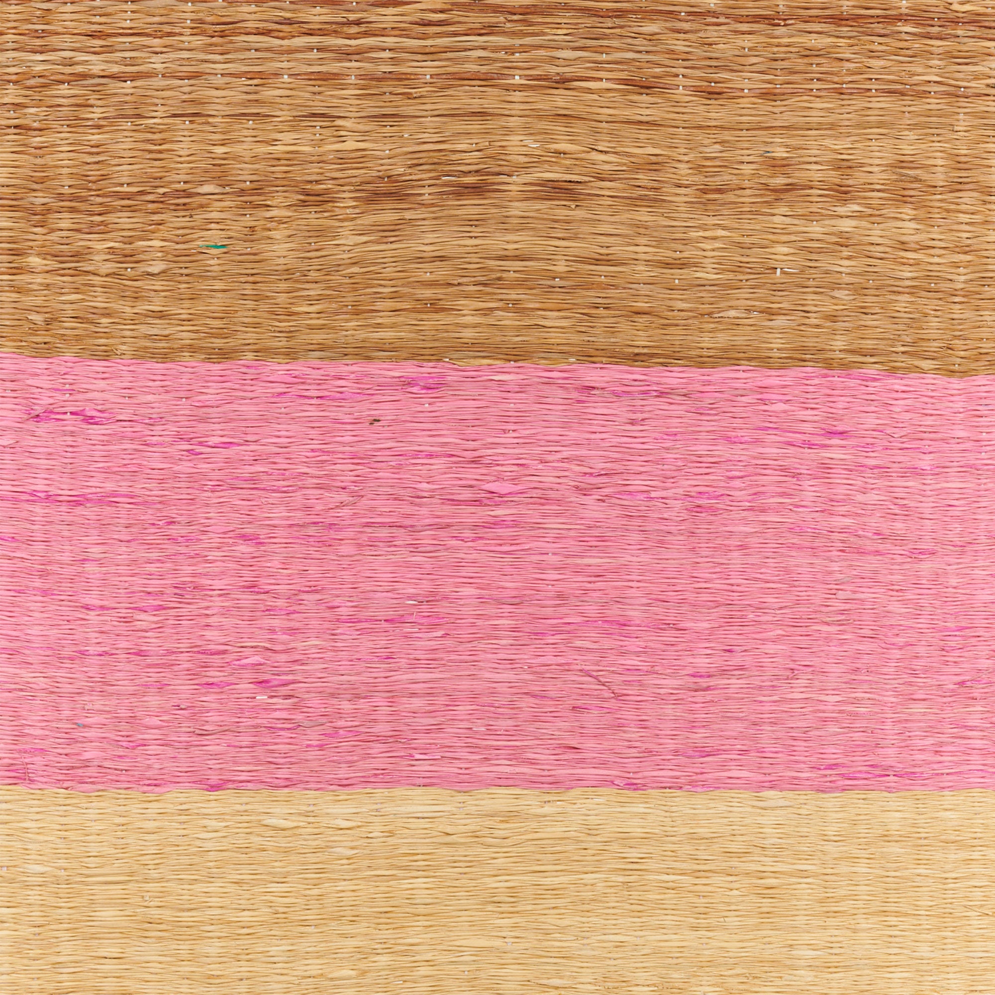 Estera Fernando Stripe Runner - Pink, Green, Natural - 6ft