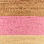 Estera Fernando Stripe Runner - Pink, Green, Natural - 6ft