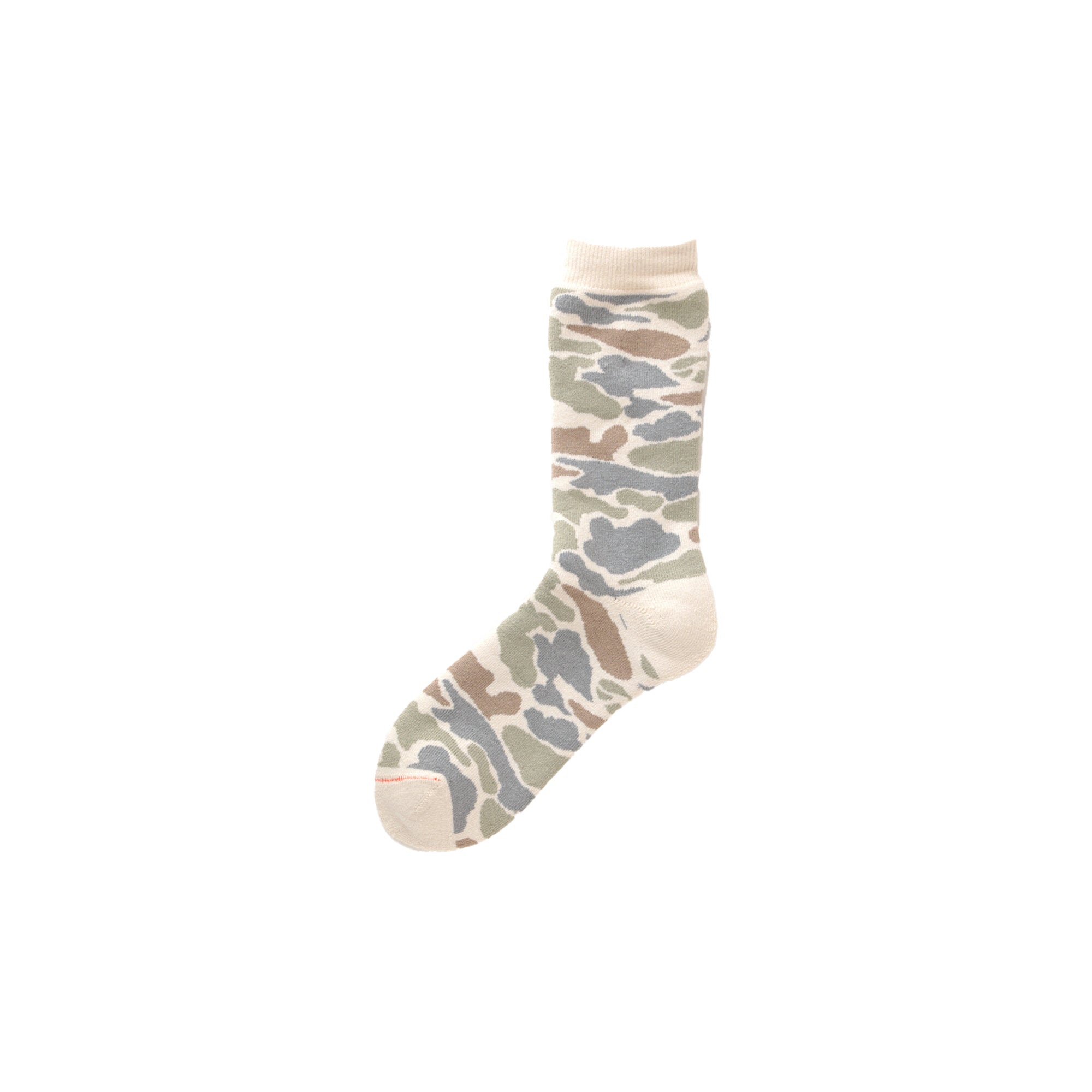 Pile Camo Crew Sock - Pastel