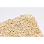 Fringed Placemat Set - Gold Pois